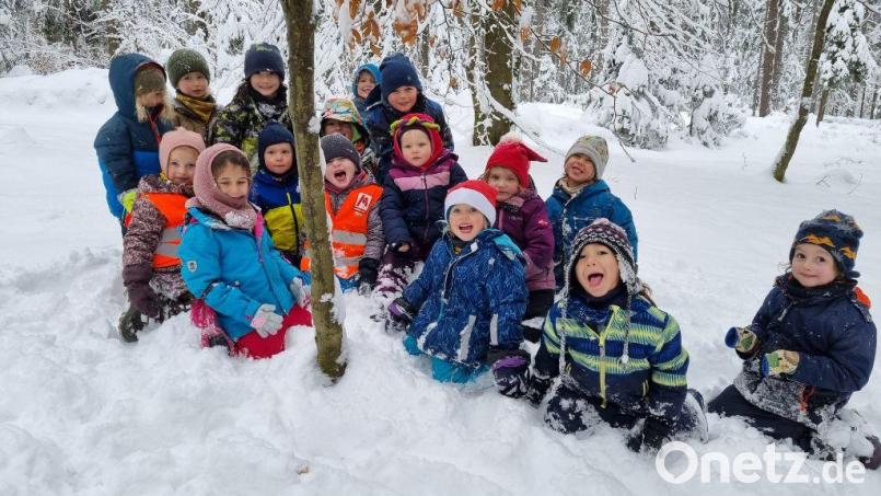 Da sind sie ja, die Waldkinder! Spaghettiiiii!!! Bild: Sabine Reindl