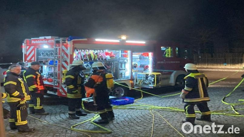 Im Vorjahr enorm gefordert: Die Feuerwehr Pertolzhofen. Mit Übungen hält man sich einsatzbereit. Bild: Feuerwehr Pertolzhofen/exb