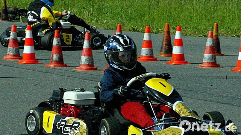 Die Jugendlichen im AMC Weiden treten regelmäßig bei Kartrennen an. Archivbild: R. Kreuzer