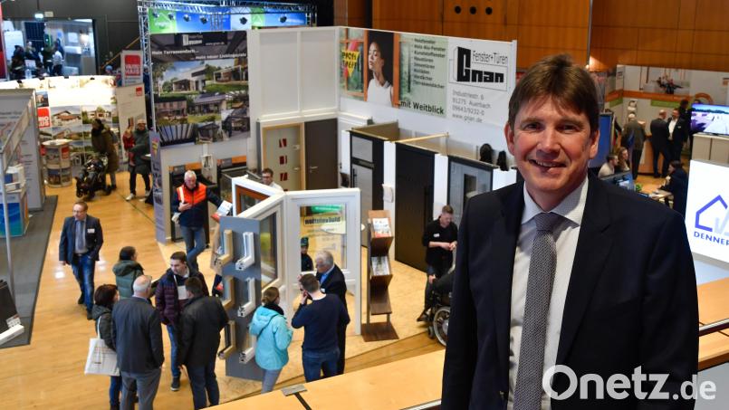 Thomas Resch ist der Leiter der Oberpfälzer Baumesse. Sie findet heuer zum 28. Mal statt. Archivbild: Petra Hartl