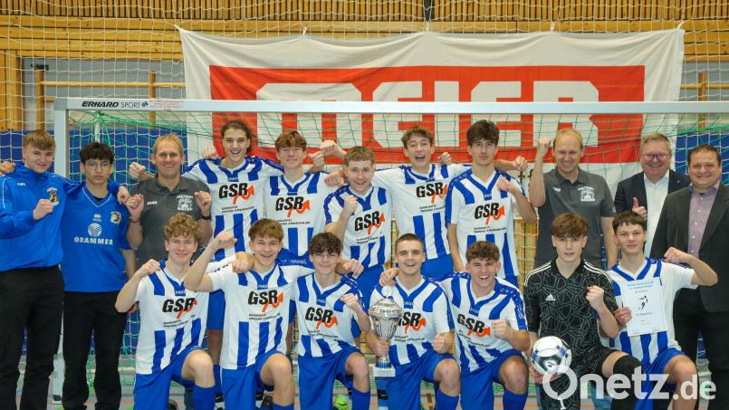 Der SV Raigering I ist neuer Stadtmeister bei den B-Junioren. Bild: Wolfgang Steinbacher