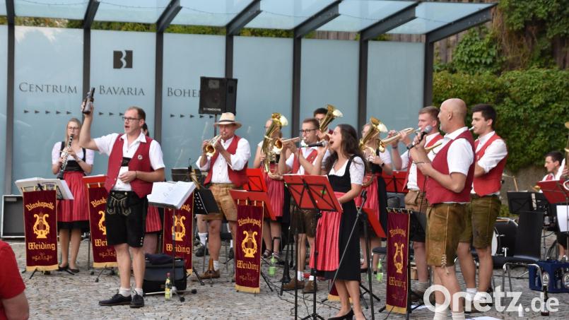 Bei den &quot;Abendklängen&quot; wieder dabei: Die Blaskapelle Weiding. Bild: Stadt Schönsee/exb