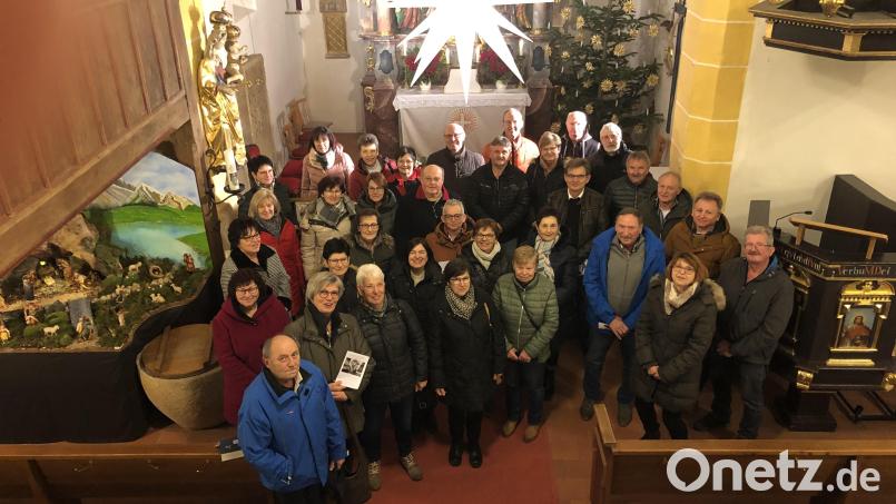 Ein Gottesdienst in der Kirche St. Laurentius gehörte zum Programm des Klassentreffens. Bild: Pauline Regler/exb