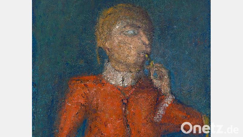 Tempera-auf-Holz-Arbeit von Rudi Tröger aus den Jahren 1981/82. Bild: Tröger-Stiftung/Mario Drechsler