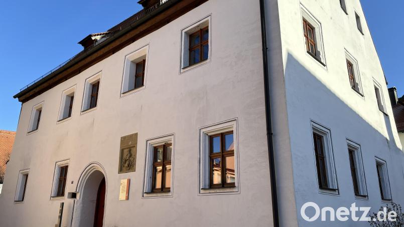 Das Egloffstein&#039;sche Palais aus dem 15. Jahrhundert ist der stilgerechte Sitz des Stadtarchivs. Bild: ge