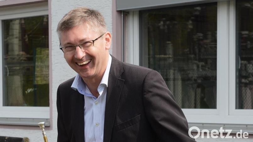 Franz Badura ist nicht nur bekannter Trompetenspieler, sondern auch 3. Bürgermeister der Stadt Amberg und jetzt politischer Referent der Deutschen Gesellschaft für Augenheilkunde. Bild: Privat, Franz Badura/exb