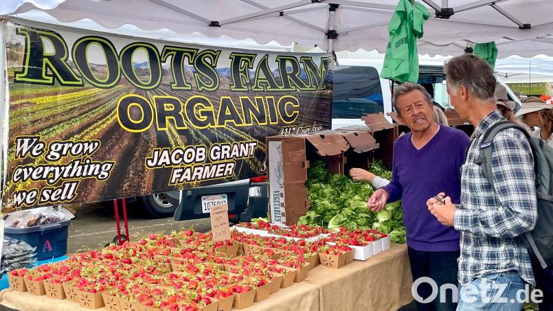 Auch im feinen Küstenort Santa Barbara finden sich Farmers Markets, auf denen die Bauern der Umgebung ihre Produkte verkaufen. Bild: Bernhard Krieger