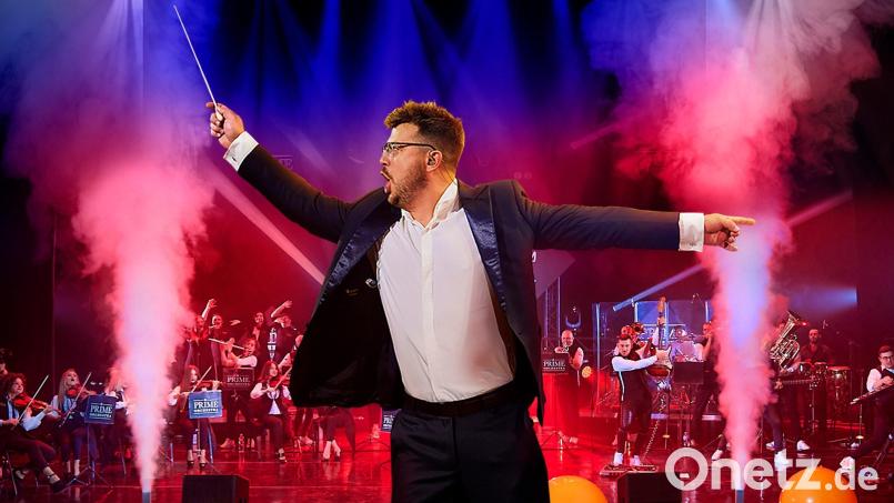 Die Bühnenshow des &quot;Prime Orchestras&quot; kann sich sehen lassen. Bild: Prime Orchestra/exb