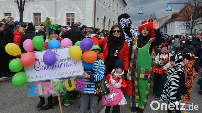 Der 15. Mitterteicher Gaudiwurm zieht am Samstag, 10. Februar, durch die Straßen. Mit dabei sein werden auch wieder die Kinder- und Jugendgarden des Gaudiwurm-Vereins, so wie hier auf dem Archivbild aus dem Vorjahr. Archivbild: jr