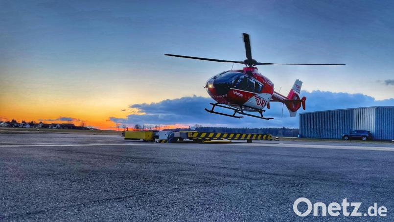Der in Weiden stationierte Hubschrauber der DRF Luftrettung war 2023 sehr gefragt. Bild: DRF Luftrettung