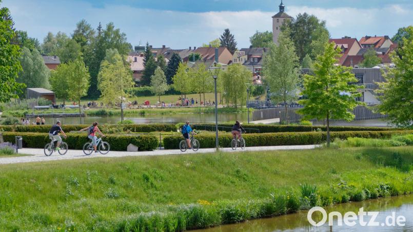Der Fischhofpark ist seit der Gartenschau 2013 ein sehr beliebtes Freizeitareal für Einwohner und Gäste in Tirschenreuth. Archivbild: Norbert Grüner