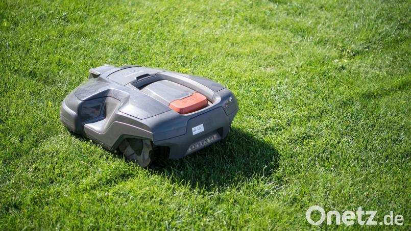 Ein Unbekannter hat mehrere Rasenmähroboter aus einem geparkten Sattelzug in Wernberg-Köblitz geklaut. Symbolbild: Sebastian Gollnow/dpa
