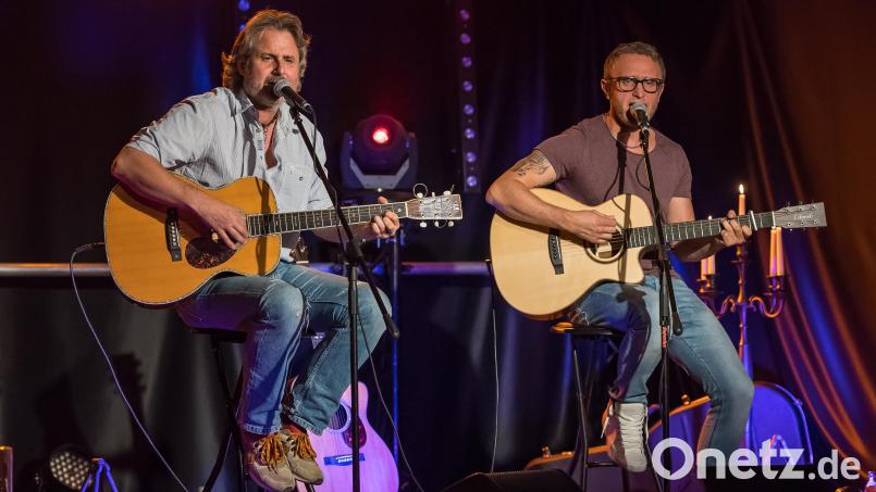 Das Duo &quot;Graceland&quot;, bestehend aus Thomas Wacker und Thorsten Gary. Bild: Richard Dannenmann/exb