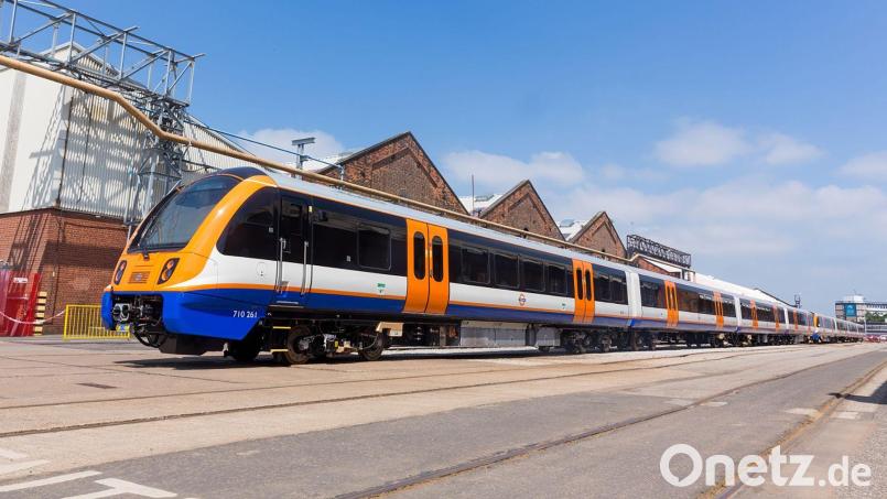 Seit 2007 gibt es in London auch die &quot;Overground&quot; genannte S-Bahn. Sie und ihre verschiedenen Linien sollen bald leichter zu erkennen sein. Bild: Kris Wood/Transport for London/dpa