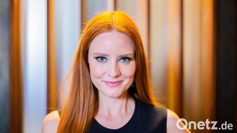 Barbara Meier spielt bei &quot;Dahoam is Dahoam&quot; mit. Archivbild: Christoph Soeder/dpa