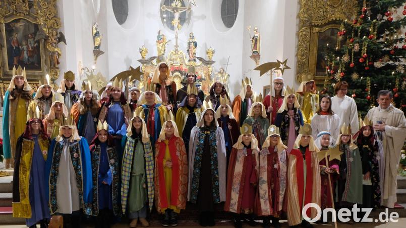 Bis Donnerstag sind die Sternsinger unterwegs. Bild: le