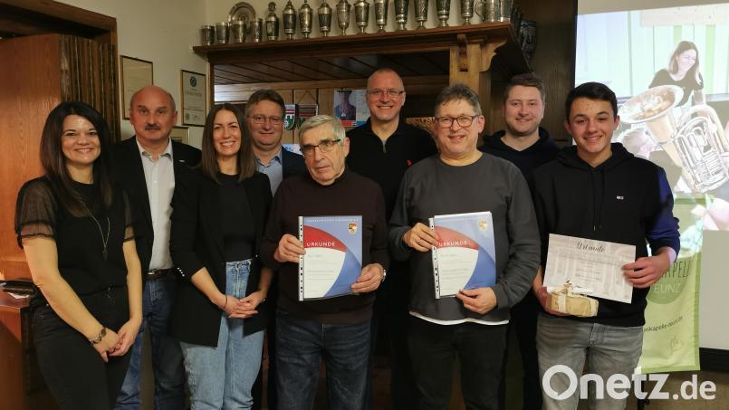 Bei der Jahreshauptversammlung der Blaskapelle Teunz stehen auch Ehrungen auf der Tagesordnung. Bild: Gertraud Portner