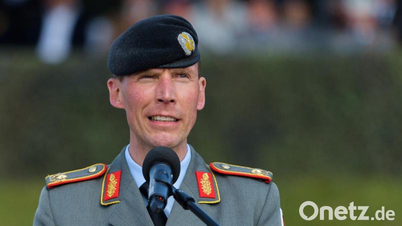 Christian Freuding noch als Brigadegeneral. Archivbild: Philipp Schulze