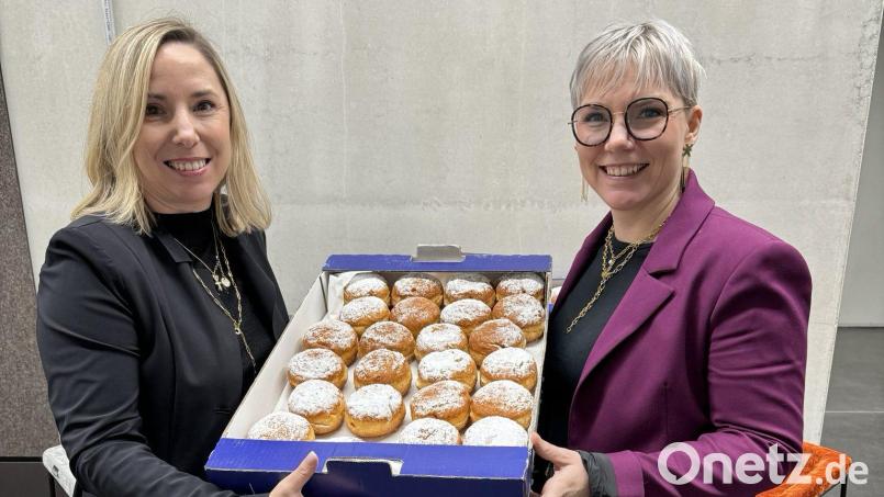Hier werden die Lions-Krapfen bei der Firma ATH Heinl abgeliefert. Bild: ero