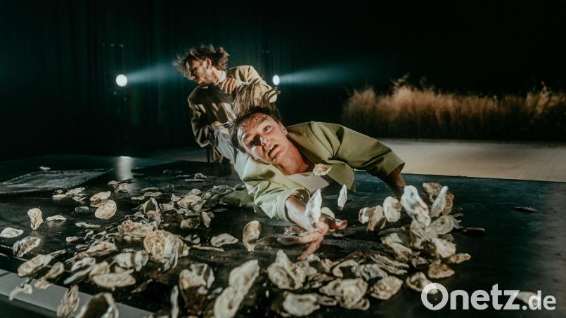 Non-Upgraded Existence – die Unfähigkeit des Menschen, sich mit seinem Körper und seiner Umwelt auszusöhnen. Am Dienstag im Amberger Stadttheater zu sehen. Bild: Nicolas Clausen/exb