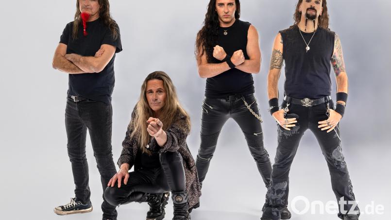 Sie waren nicht nur mit Saxon, Edguy, Dragonforce, Blind Guardian und Hammerfall auf Tour, sondern auch auf erfolgreichen Headliner-Touren. Bild: Patrick Eiserbeck/exb