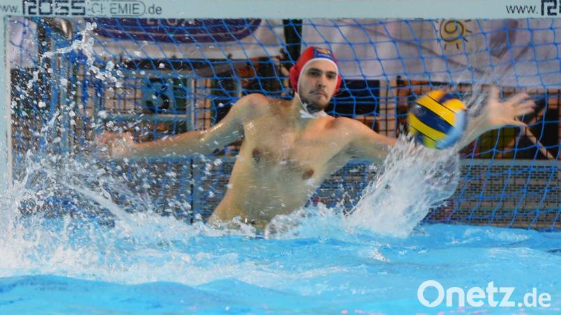 Torwart Andril Lobodynskiy war der starke Rückhalt bei den Weidenern. Bild: Büttner, Gerhard