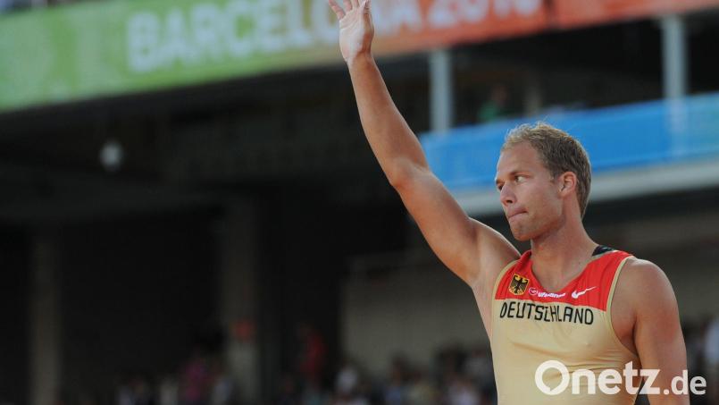 Der deutsche Stabhochspringer Fabian Schulze. Bild: Rainer Jensen/dpa/Archivbild