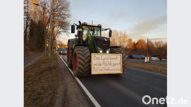 Die Proteste der Landwirte waren für Elektrotechnikermeister Holger Pühl der Auslöser, auf die Probleme in der Wirtschaft, aber auch im Schul- und Gesundheitswesen aufmerksam zu machen. Am Samstag, hat er deshalb eine Sternfahrt organisiert. Archivbild: wb