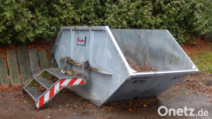 Die Grüncontainer kommen zurück aus dem Winterschlaf und werden in Amberg wieder aufgestellt. Bild: Abfallberatung der Stadt Amberg/exb