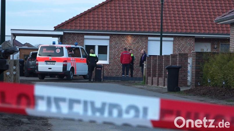 Im Landkreis Rotenburg sind vier Menschen erschossen worden. Die Polizei ermittelt. Bild: Kai Moorschlatt/NordwestMedia TV/dpa