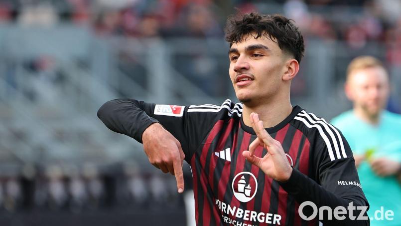 Nürnbergs Can Uzun wird für die Türkei spielen. Bild: Daniel Karmann/dpa