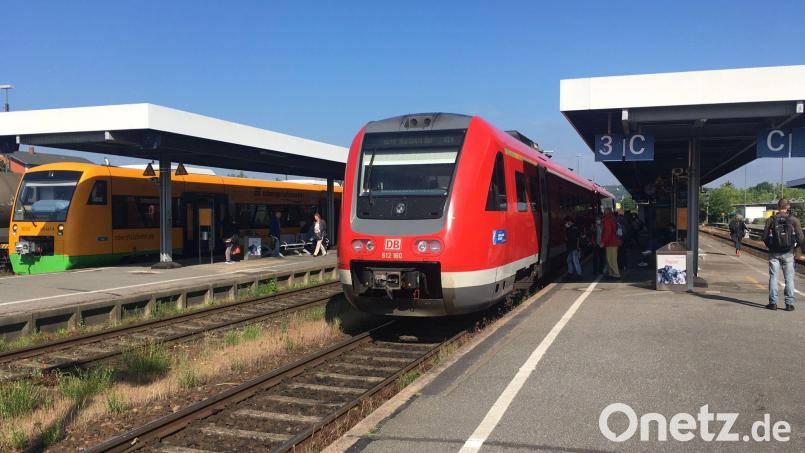 Noch ist offen, wie groß die Einschränkungen im Oberpfälzer Zugverkehr durch den GDL-Streik sein werden. Archivbild: ihl