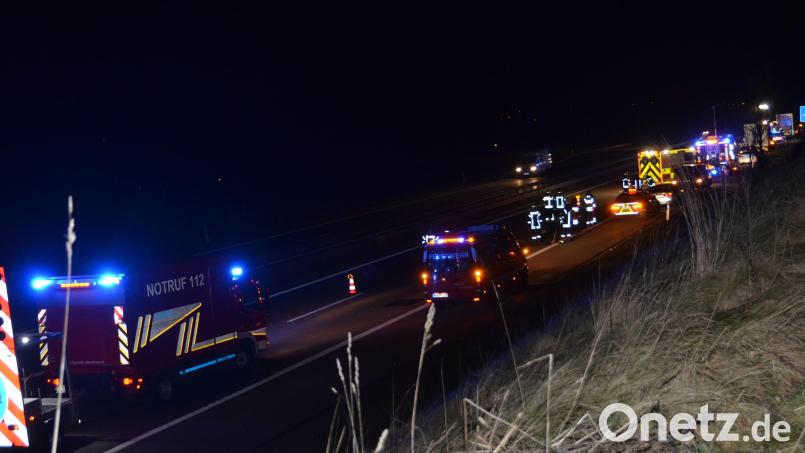 Auf der A 6 in Richtung Prag hat sich am Donnerstagabend bei Vohenstrauß-West ein Unfall ereignet. Bild: dob