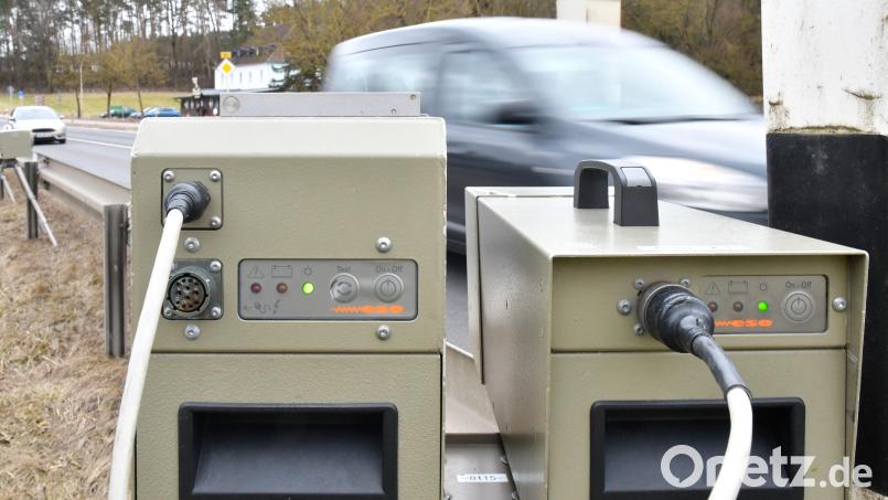 Sowohl in Ensdorf als auch in Schnaittenbach hat die Verkehrspolizei Amberg am Donnerstag geblitzt. Symbolbild: Petra Hartl