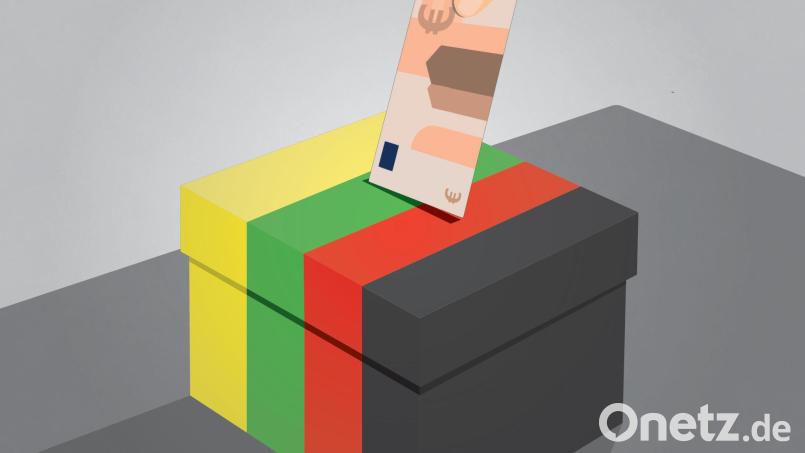 Auch aus der Oberpfalz floss Geld an die Parteien. Grafik: Laura Fröhler