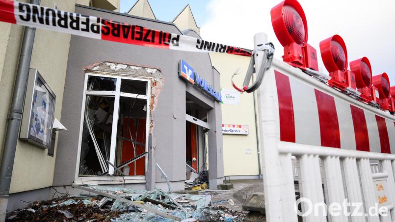 Wieder ein gesprengter Geldautomat Symbolbild: Julian Stratenschulte