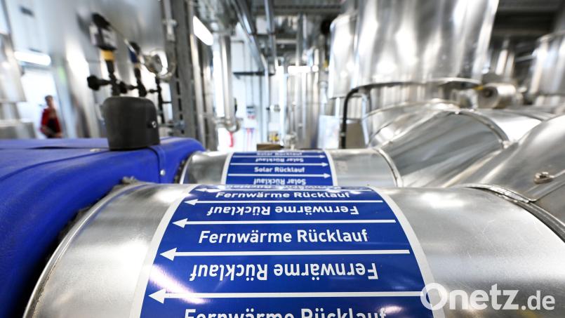 Fernwärme könnte nach der kommunalen Wärmeplanung auch für die Stadt Auerbach ein wichtiges Thema werden. Symbolbild: Soeren Stache/dpa