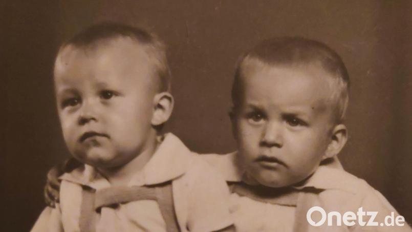 Die Zwillinge Willi und Franz H. in jungen Jahren. Mit 78 verstarben die Brüder kurz hintereinander. Bild: Onetz, Redaktion