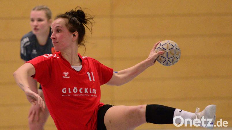 Natalie Fleischmann beim Siebenmeter. Bild: mhs
