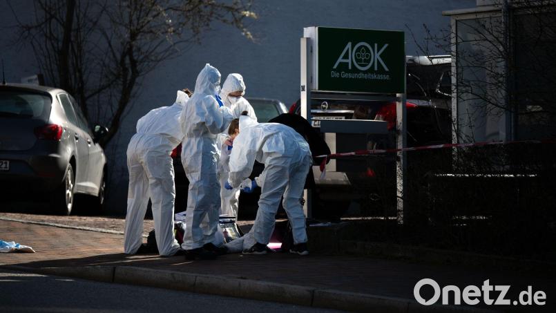 Eine 43-Jährige wurde in Freising wegen Mordverdacht festgenommen. Bild: Lukas Barth/dpa