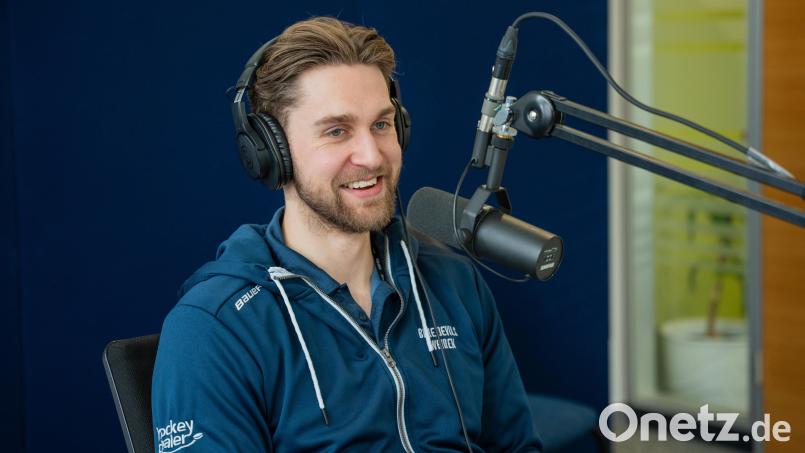 Luca Gläser ist mit den Blue Devils Weiden voll im Soll. Jetzt wartet mit Peiting die nächste Aufgabe im Viertelfinale. Bild: Marina Gube