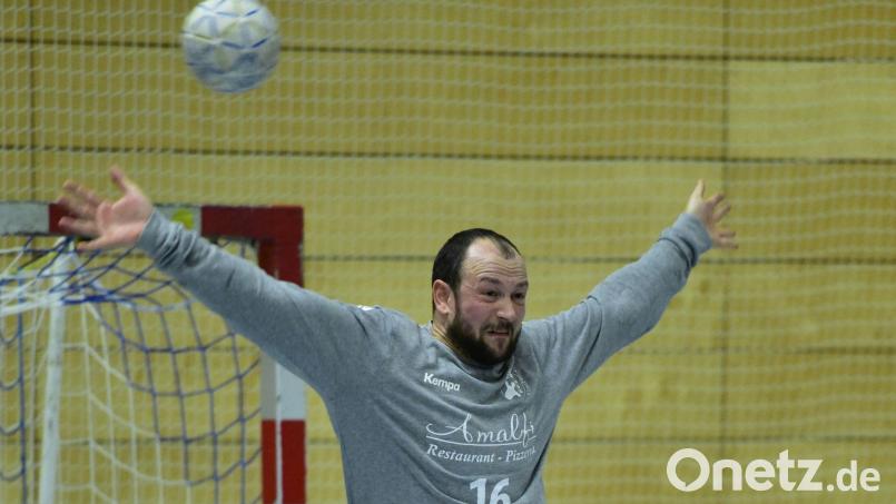 Auch auf die Paraden von Torwart Florian Sturm wird es für die HSG-Herren im Heimspiel gegen Forchheim ankommen. Bild: mhs