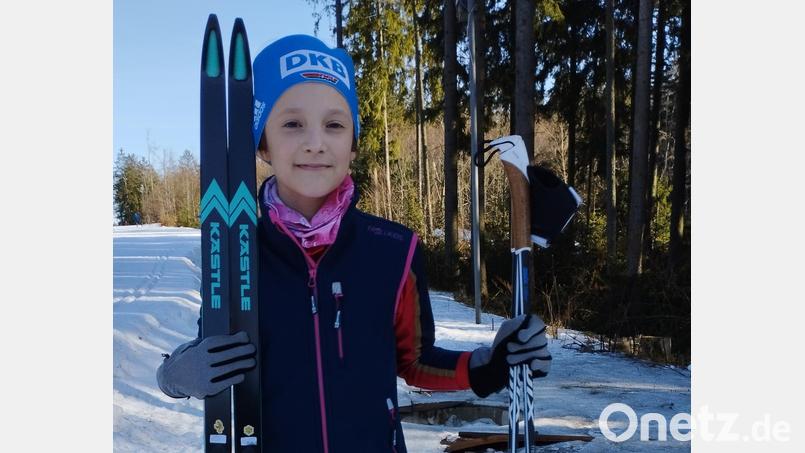 Im Winter ist der Alltag wegen des Sports eng getaktet. Doch sie hat viel Freude sich zu bewegen. Bild: Georg Breu/exb