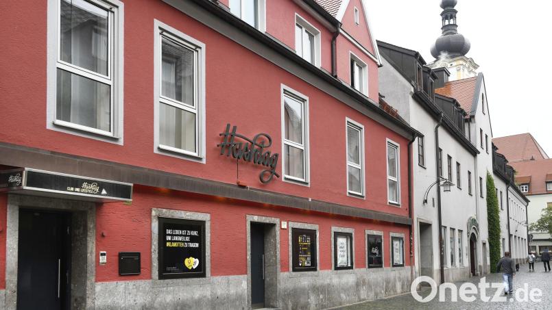 Die Diskothek &quot;Hashtag&quot; liegt in der Weidener Judengasse, zwischen Oberem Markt und Max-Reger-Park. Archivbild: Petra Hartl