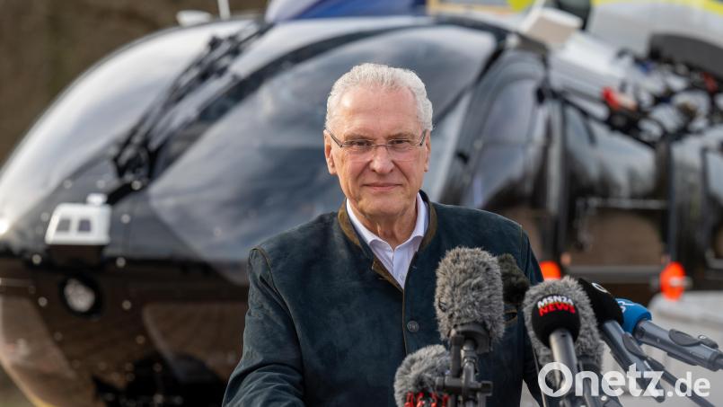 Joachim Herrmann (CSU), Innenminister von Bayern. Bild: Armin Weigel/dpa