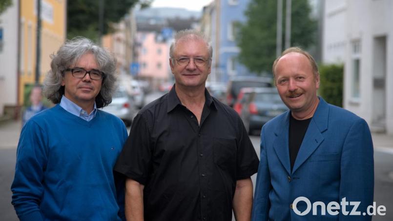 Juri Smirnov - Saxofon, Querflöte, Klarinette, Markus Fritsch – Kontrabass, Thomas Stock - Schlagzeug, Percussion Bild: Thomas Stock/exb