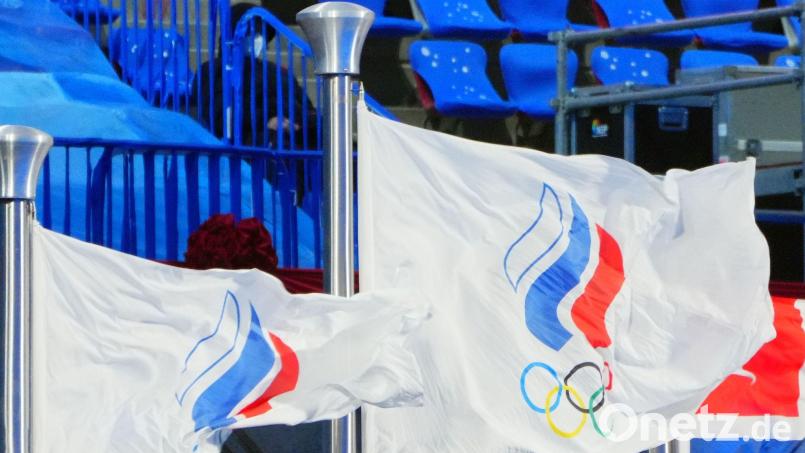 Russische und belarussische Sportler dürfen nicht an der Athletenparade bei der Eröffnungsfeier der Sommerspiele in Paris teilnehmen. Bild: Michael Kappeler/dpa/Symbolbild