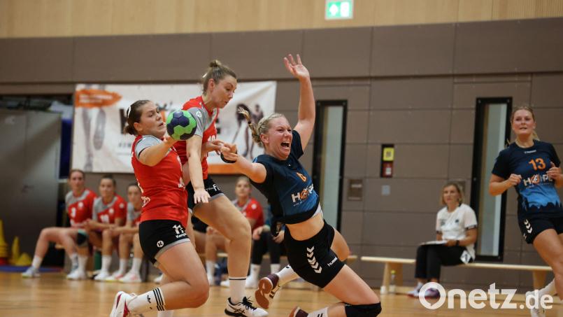 HSG-Spielerin Franziska Scheidler und ihre Kolleginnen von der HSG Weiden wollen gegen Forchheim noch einmal alles raushaun. Bild: Dieter Jäschke
