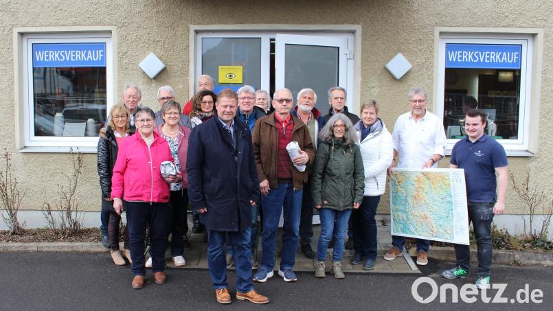 Der Initiaktivkreis besuchte Seltmann in Erbendorf. Bild: Florian Preisinger/Landratsamt Tirschenreuth/exb