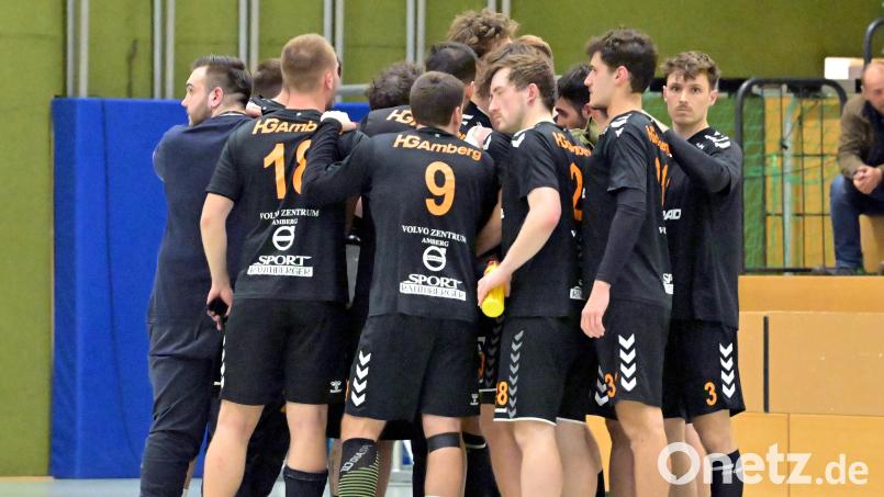 Mit dem 28:28 beim SV Buckenhofen konnte die HG Amberg aufgrund der angespannten Personalsituation zufrieden sein. Archivbild: Hubert Ziegler